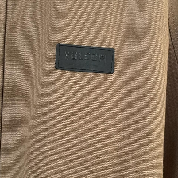 Volcom coat/jacket size Xl Dark tan - Picture 5 of 10